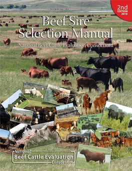 NBCEC Sire Selection Manual Dedicate This Publication to Dr