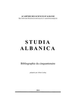 Studia Albanica