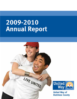 2009-2010 Annual Report Table of Contents