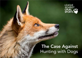 The Case Against Hunting with Dogs (Pdf)