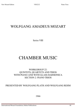 Chamber Music