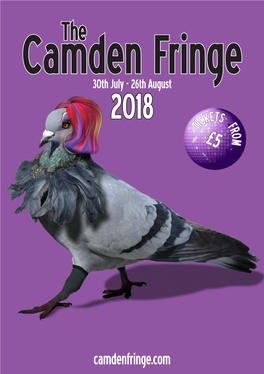 Camdenfringe.Com WELCOME to the CAMDEN FRINGE 2018
