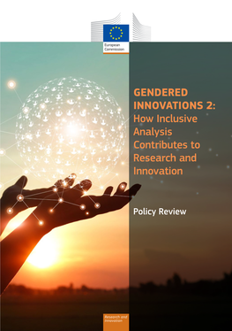 GENDERED INNOVATIONS 2: How Inclusive Analysis Contributes to Research and Innovation