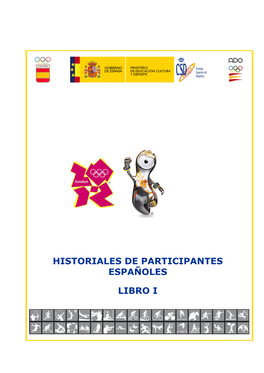 Historiales De Participantes Españoles Libro I