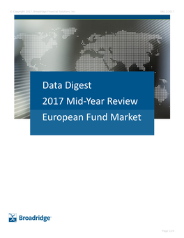 Data Digest European Fund Market 2017 Mid-Year Review