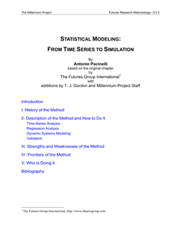 Statistical Modeling