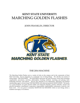 Marching Golden Flashes