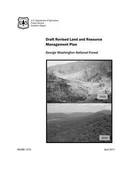 Draft Revised Land and Resource Management Plan