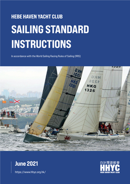HHYC Standard Sailing Instructions June 2021