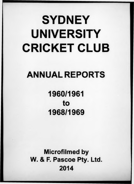 Sydney University Cricket Club