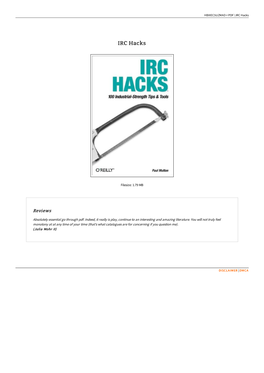 Read PDF # IRC Hacks