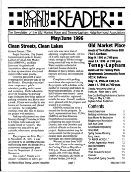 READERS : the Newsletter of the Old Market Place and Tenney-Lapham