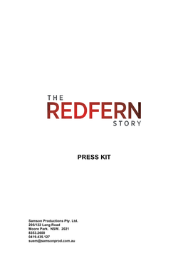 To Download the REDFERN STORY Press