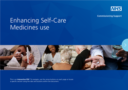 Enhancing Self-Care Medicines Use