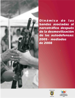 Dinámica De Las Bandas Asociadas Al Narcotráfico Después De La Desmovilización De Las Autodefensas: 2005-Mediados De 2008