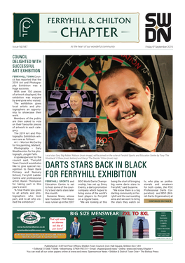 Darts Stars Back in Black for Ferryhill Exhibition