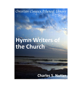 Hymn Writers of the Church