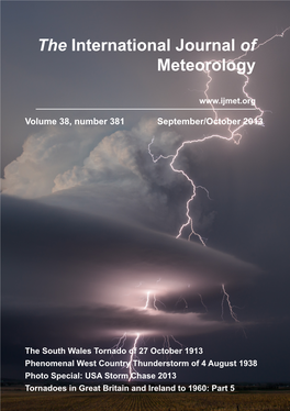 The International Journal of Meteorology