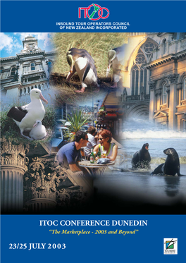 Itoc Conference Dunedin 23/25 July 2 0