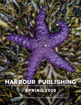 Harbour Publishing SPRING 2019