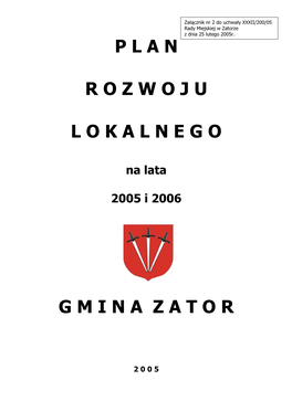 PRL Gminy ZATOR