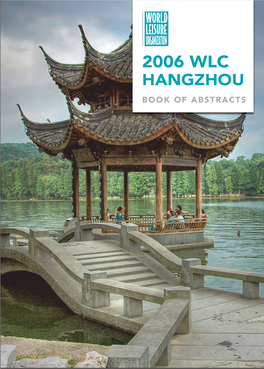 2006 Wlc Hangzhou Book of Abstracts