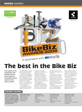 The Best in the Bike Biz Your Guide to the YOU NOMINATED, We Counted, Online Retailer Category