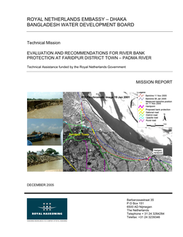 Royal Netherlands Embassy – Dhaka Bangladesh Water Development Board