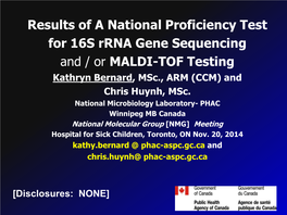 Novel, Rare, Difficult to Identify Emerging Bacterial Pathogens