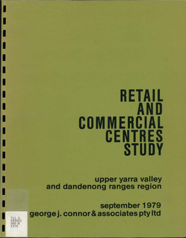 Retail and Commercial Centres Study