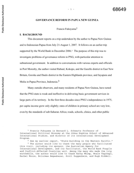 World Bank Document