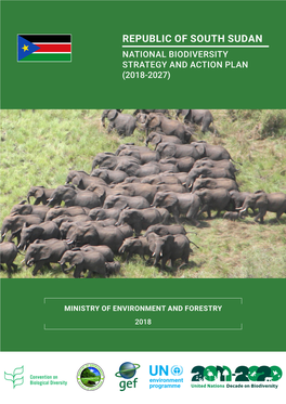 Republic of South Sudan National Biodiversity Strategy and Action Plan (2018-2027)