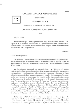 Comunicaciones Del Poder Ejecutivo