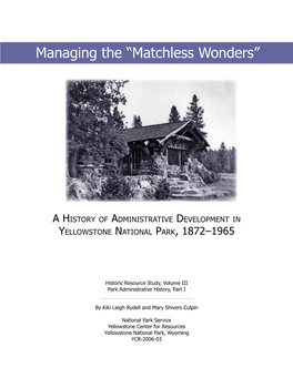 Managing the “Matchless Wonders”