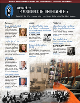 The Starr County Latino/A Pioneers in the Texas Judiciary by Cynthia K