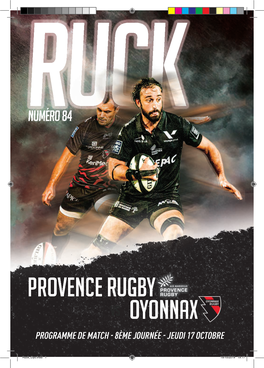 Ruck Oyo.Indd 1 15/10/2019 19:17