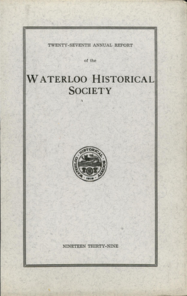 1939 Twenty-Seventh Annual Report