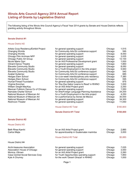 Fiscal Year 2014 Annual Report