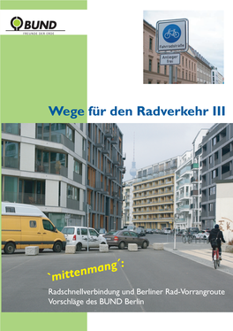 Wege Für Den Radverkehr III