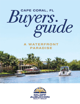 Cape Coral Buyer's Guide 2021
