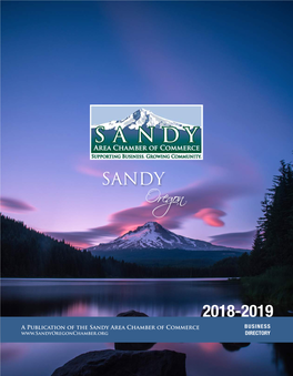 SANDY 2018-2019 Oregon