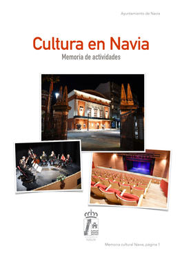 Memoria Cultural Navia, Página 1 Ayuntamiento De Navia