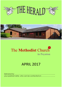 APRIL 2017 the Methodist Church