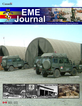EME Journal Issue 2/2005 the Magazine of the Electrical and Mechanical Engineering Branch