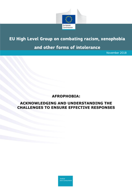 Afrophobia: Acknowledging and Understanding the Challenges to Ensure Effective Responses