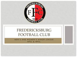 Fredericksburg Football Club