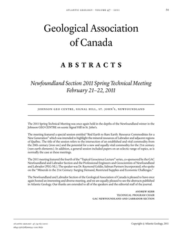 Geological Association of Canada