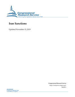 Iran Sanctions