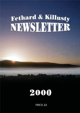 Annual Newslettter 2000