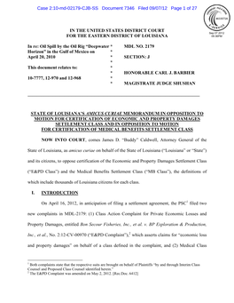 IN the UNITED STATES DISTRICT COURT Sep 07 2012 for the EASTERN DISTRICT of LOUISIANA 09:36PM